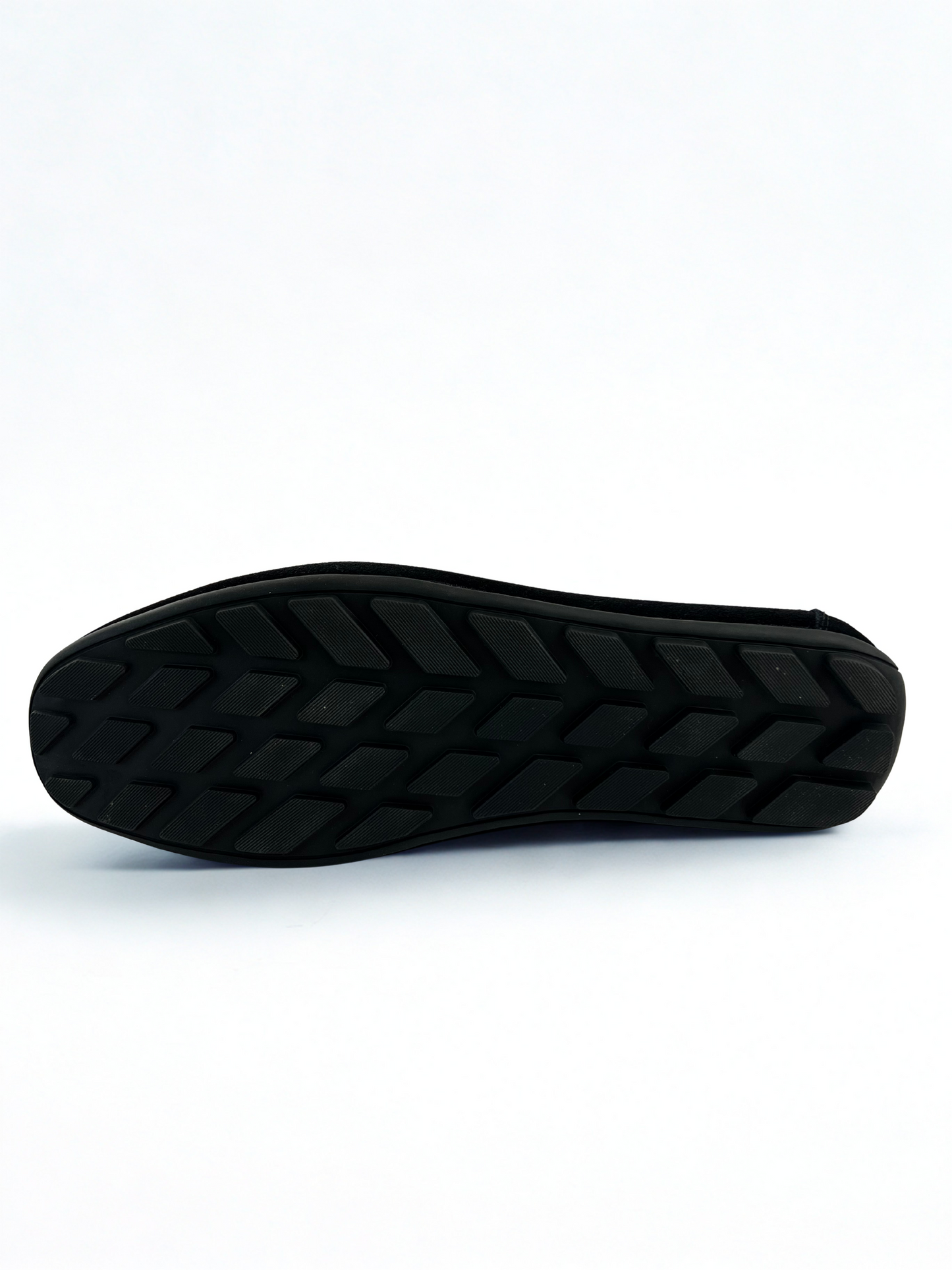 SDL Premium Black Suede Driving Loafers