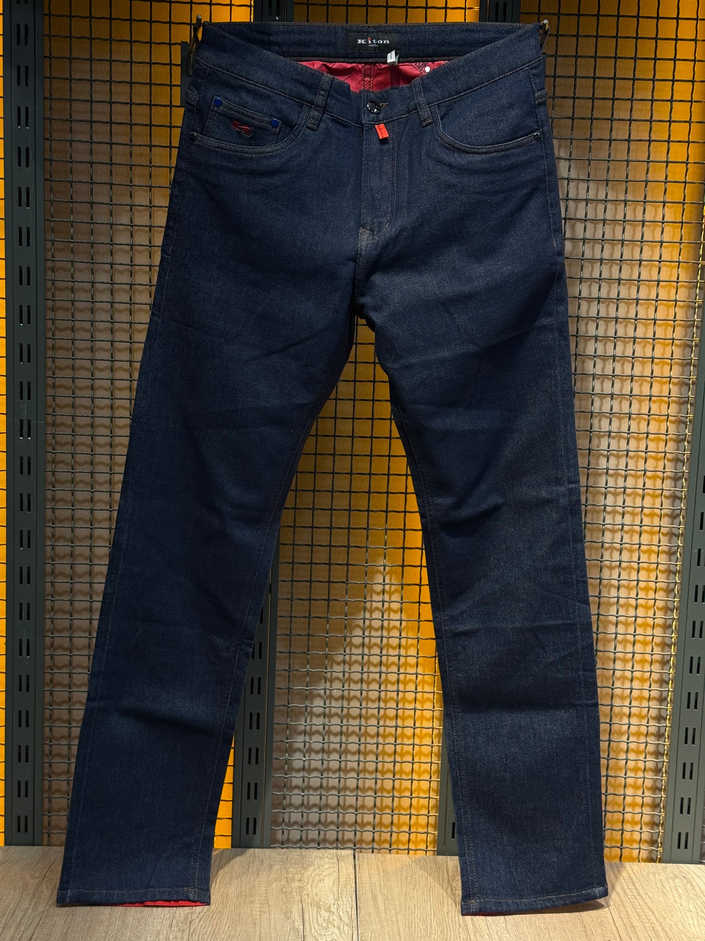 Dark Indigo Clean Denim Jeans