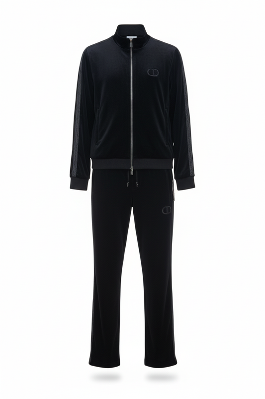 Premium Velour Track Suit Set