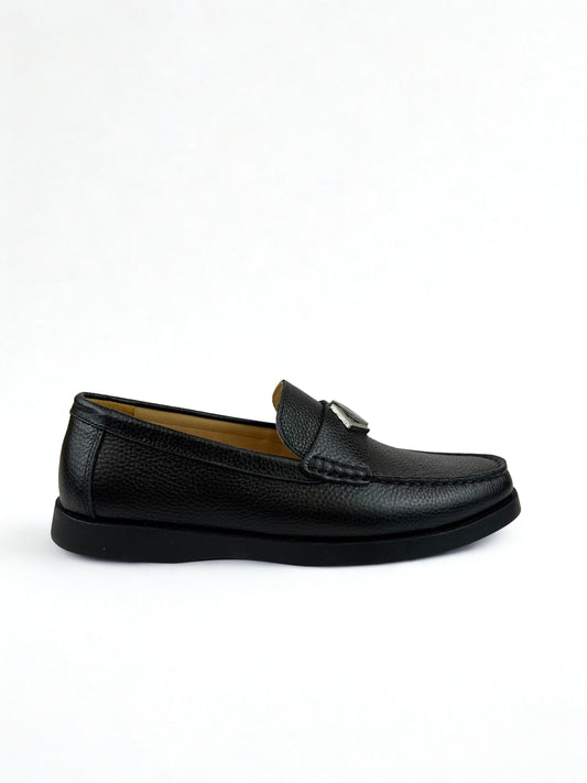 SDL |  Black Leather Loafers