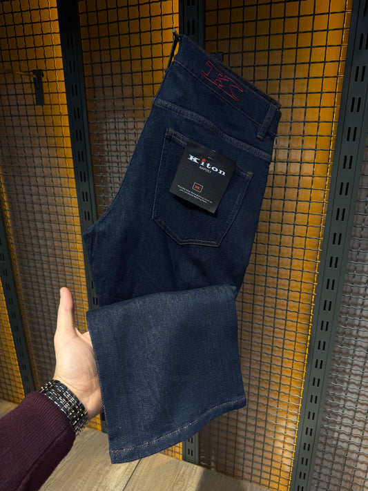 Dark Indigo Clean Denim Jeans