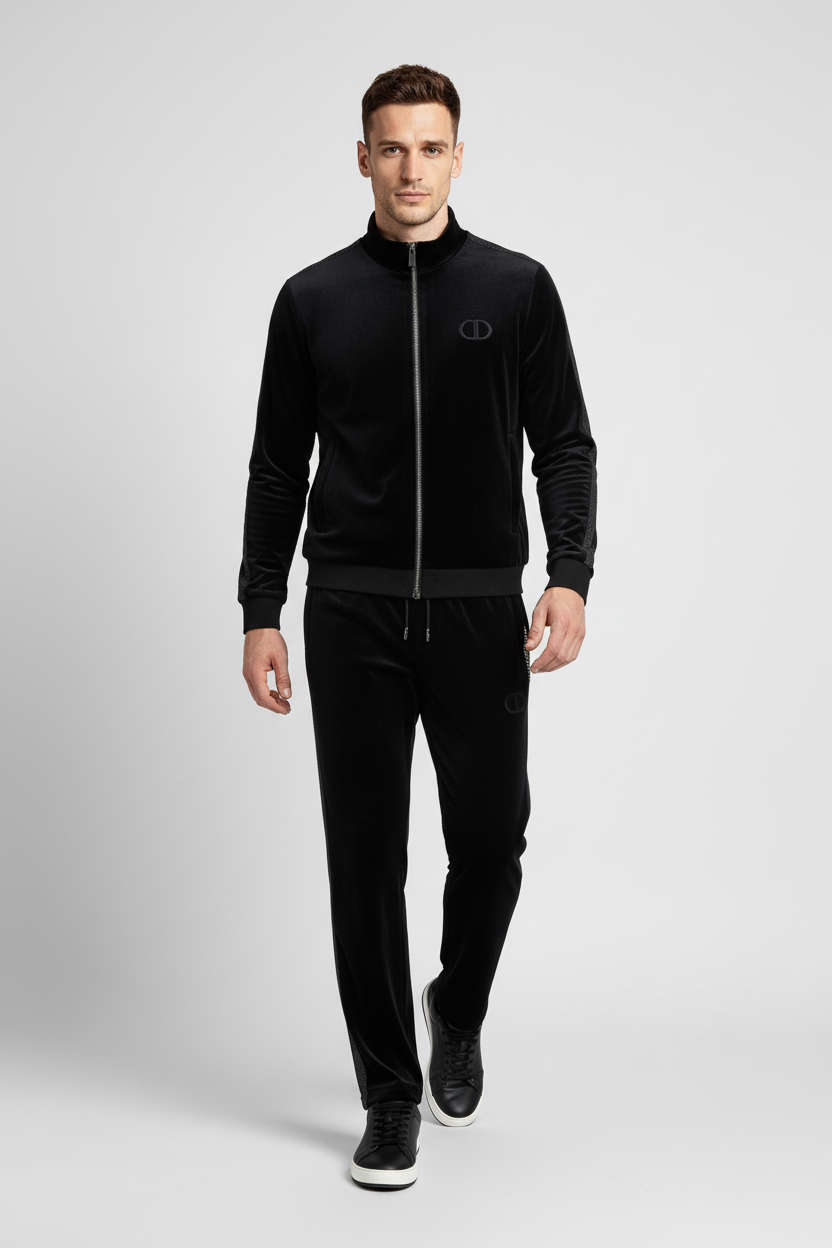 Premium Velour Track Suit Set