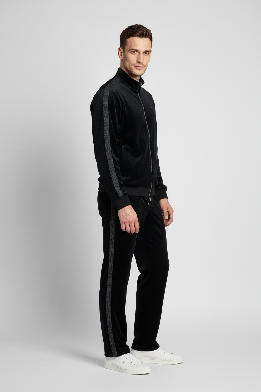 Premium Velour Track Suit Set