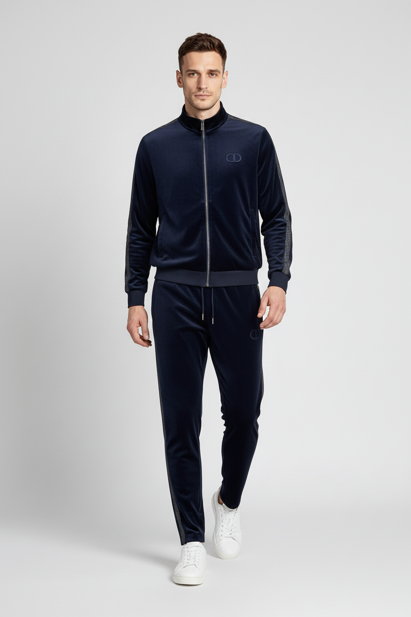 Premium Velour Track Suit Set