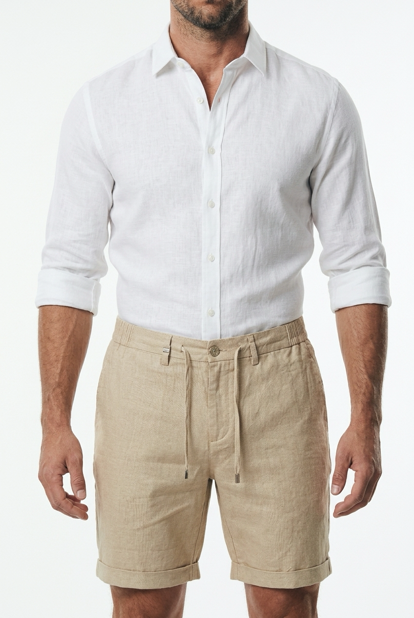 SDL Premium Linen Shorts AV1